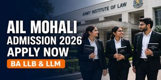 Army Institute of Law Mohali Begins Admission for Session 2026-27; Check Complete Schedule Here